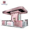Display Furniture Make Up Kiosk Display Cabinet With Led For Sale
