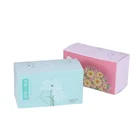 Full color cute printing candy cookies and biscuit packaging folding paper box
