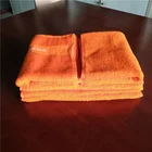 Used Towel Factory Cheap Embroidery Face Hotel Used Towel Folding