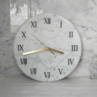 Luxury Marble Wall Clock for Home Decoration