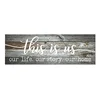 This is Us Our Life Our Story Our Home Rustic Wood Wall Sign