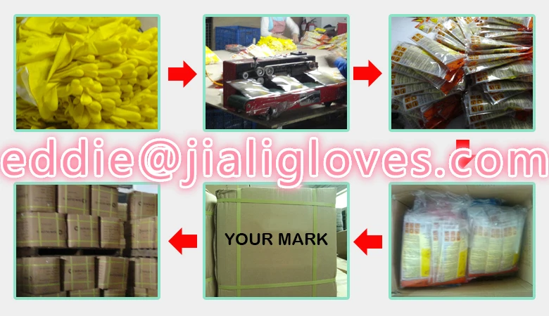 CE jiali cotton knitted production work gloves with rubber grip dots EL 60G 70g 80g 90g 100g 110g 220g 300g 400g 500g