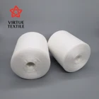 Wholesale cheap 100% polyester ring spun yarn 30/1 spun polyester yarn for knitting