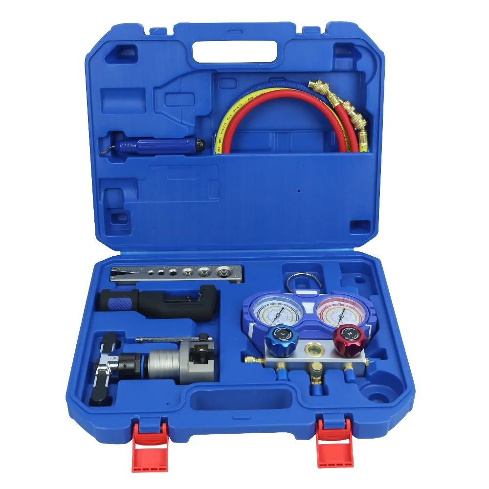 China Factory Refrigeration Tool Kits Flaring Tools Tube Cutter