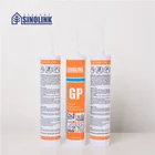 SINOLINK Gray silicone sealant adhesive glue fine tip for plastic