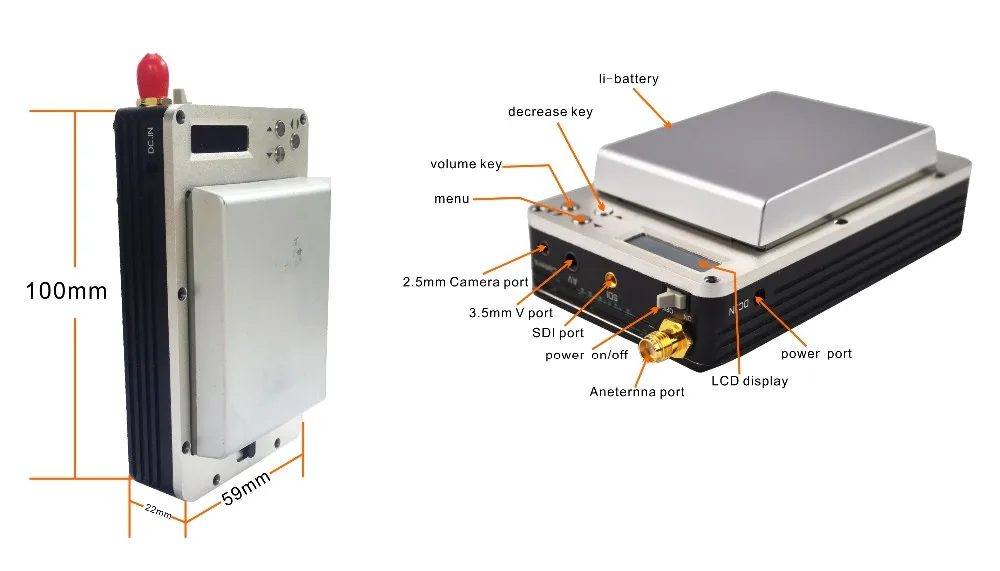 wireless microwave nlos long range uav mini cofdm video transmitter.jpg