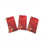 Drawstring Custom Logo Microfiber Glasses Pouch