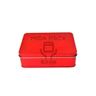 198*128*70mm custom metal aluminum credit card case