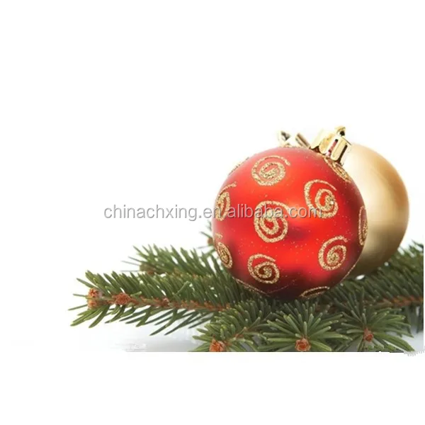 gifts & crafts  ball  stocked christmas tree ornament christmas
