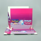 Custom Printed 350g White Cardboard Color Printing Paper Box With Gloss Film
