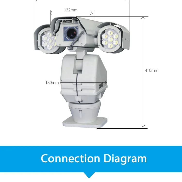 Long Range PTZ Laser Camera