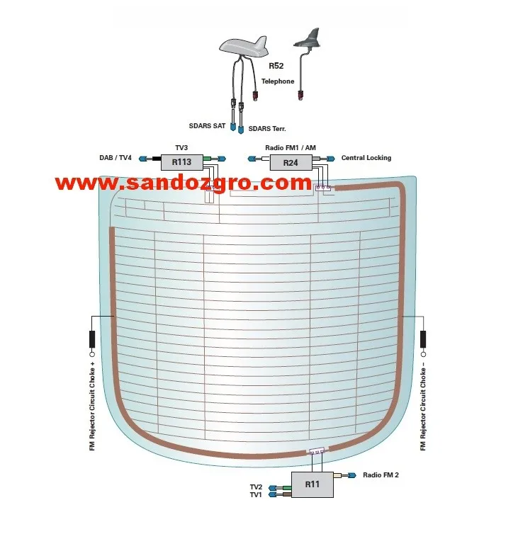 Thick film paste for windshield defogger