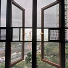 Aluminum profile window screen DIY magnetic insect screen window