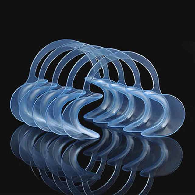 Transparent Lip Opner Dental Cheek Retractors /Mouth Opener C Type