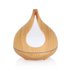 300ml Ultrasonic Wood Aroma Therapy Oil Diffuser, Plastic 300 ml Aroma Essential Wholesale Aromatherapy Humidifier