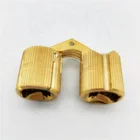 D12 3D Adjustable Concealed Wood Door Hinge Invisible Brass Barrel Hinge From China