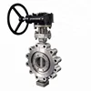 Stainless steel lug type big size triple offset butterfly valve