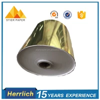 High Quality Customized Golden PET Metallized
