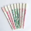 Hot Selling Flamingo Cherry Blossom Leaf Gel Pen Cute Korean Stationery Gifts