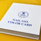 120 Blanks Nail Gel Polish Display Card Book Nail Display Book Nail Color Chart display