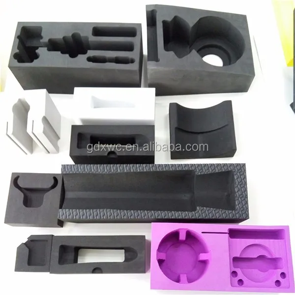 custom die cut 3D packing eva pe epe foam insert packing foam liner insert CNC cutting pack