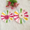 personalized logo disposable colourful die cut paper shape plate