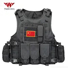 YAKEDA cheap army police outdoor Military Molle Bullet proof Army police tactical vest gilet tactique