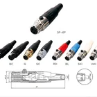 Mini audio connector XLR 3P 4P 5P 6P Card Nong connector
