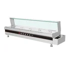 Commercial electric buffet restaurant 5 pan soup bain marie food warmer manufacturer