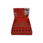 Pop Pos Lipstick Cardboard Table Top Display, Cosmetics Showcase for Retail