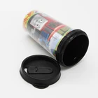 16oz Reusable Promotional Plastic Diy Coffee Travel Mugs