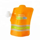 Reusable Laminated BPA PVC Free Spout Double Zipper Spout Top Liquid Milk Baby Food Water Pouch