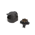 Electrical Truck Factory N Type truck european 7 pin trailer plug 7 pin female connector
