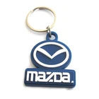 Custom Design Car logo PVC letter keychain