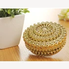 Return Gift Factory Direct Indian Golden Wedding Return Gift Boxes Candy Packaging Box For Guest