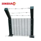 358 welded mesh high security wrought Iron pvc coated fence