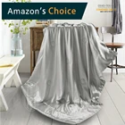 Lightweight 100% mulberry silk throw blanket