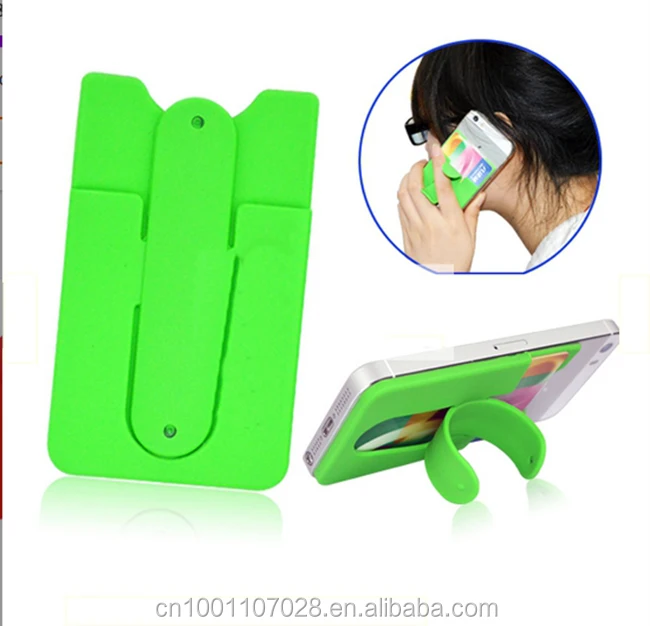 popular gift newly 3m sticker custom silicone mobile phone card