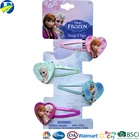 F&J brand colorful printing BB clip custom kids hair accessories printing infant frozen hair clip