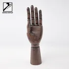Display mannequin wooden hand for garment accessory display