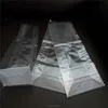 China wholesale side gusset opp bag square bottom cellophane flat plastic bag