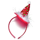 Kids Party Bowknot Hat Headwear Christmas Cute Hairband Hair Accessories