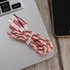 CARATAR fabric micro usb cable micro usb ribbon cable, multi-function braided usb charger cable, usb cable magnetic