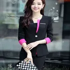 Office Ladies Business Suit for Women Outfit Sets Coat and Skirt Blazers