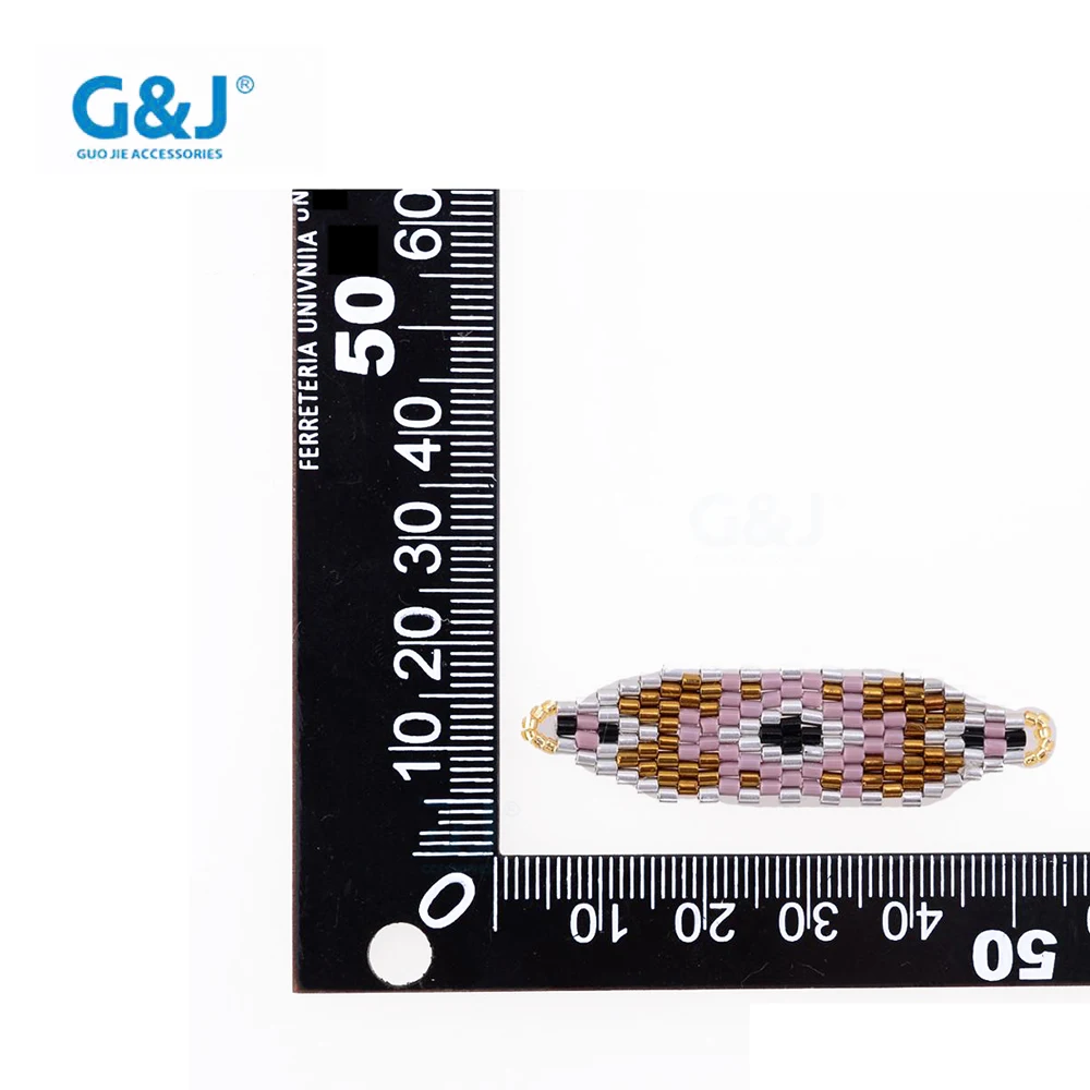 guojie brand accessory mixed color fashion fancy glass beads pendant