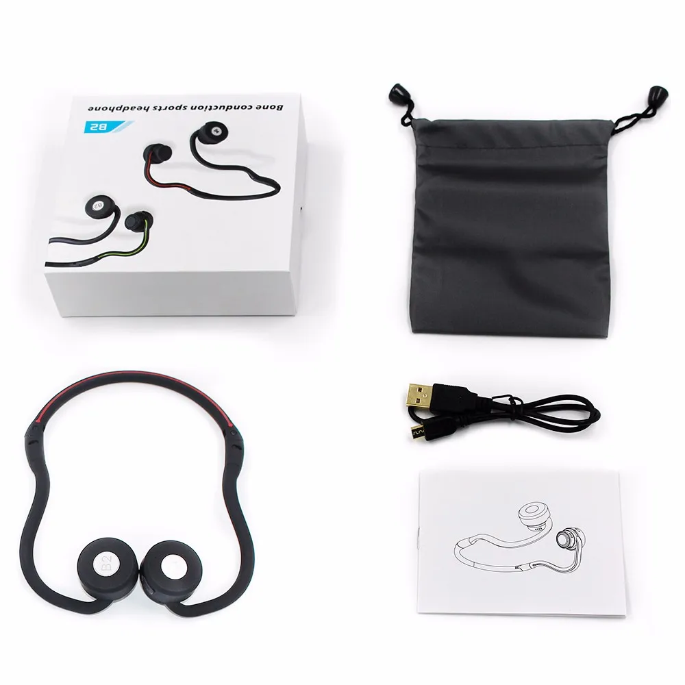 Bestseller bluetooth bone conduction headphone sports retractable fashion wireless running headset for iphone - ANKUX.COM