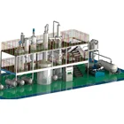 used lubrication oil to base oil machine waste car oil regeneration refining plant