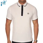 2019 Wholesale OEM Custom New Short Sleeves White 100%Cotton Pique Golf Men Polo T shirt Design