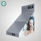 4C CMYK Offset Printing 2 Layers Counter Top Cardboard Skincar Display Rack