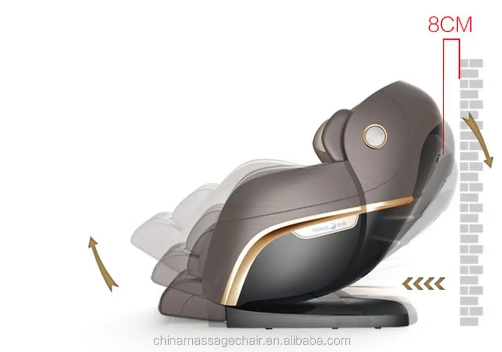 Newest 4D L-shape Stretch Massage Chair RK8900S